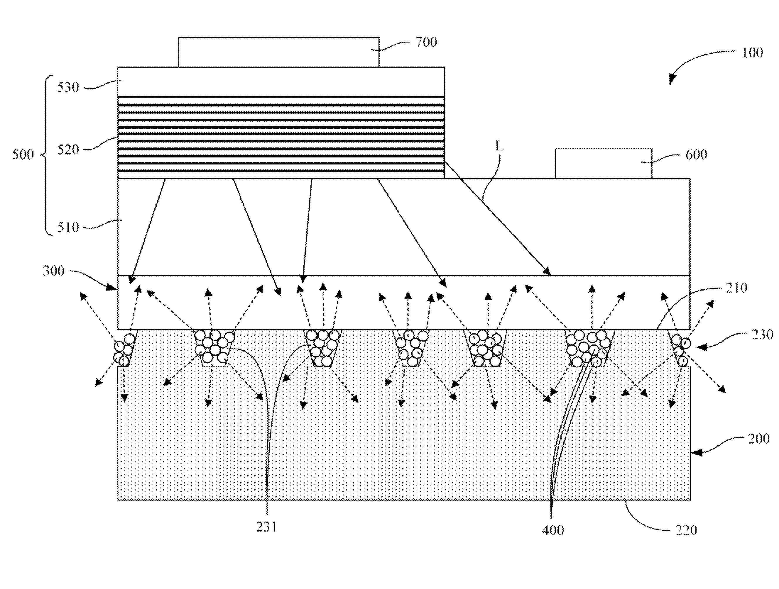 Light emitting diode element