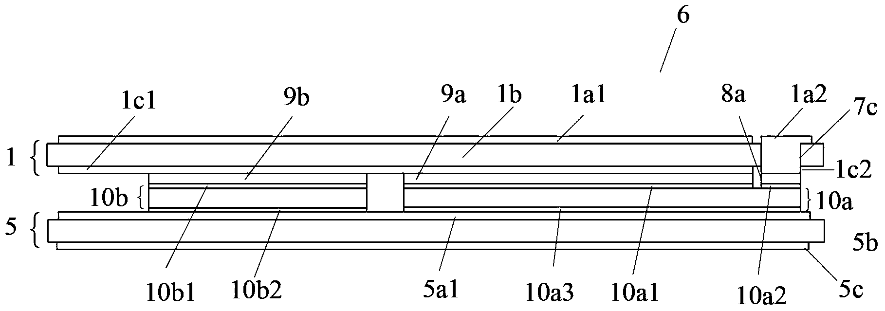 Power semiconductor module assembled through three-dimensional structural units