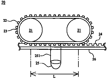 Improved roller impressing device