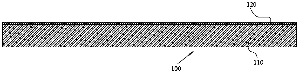 DN black golden board and processing method thereof