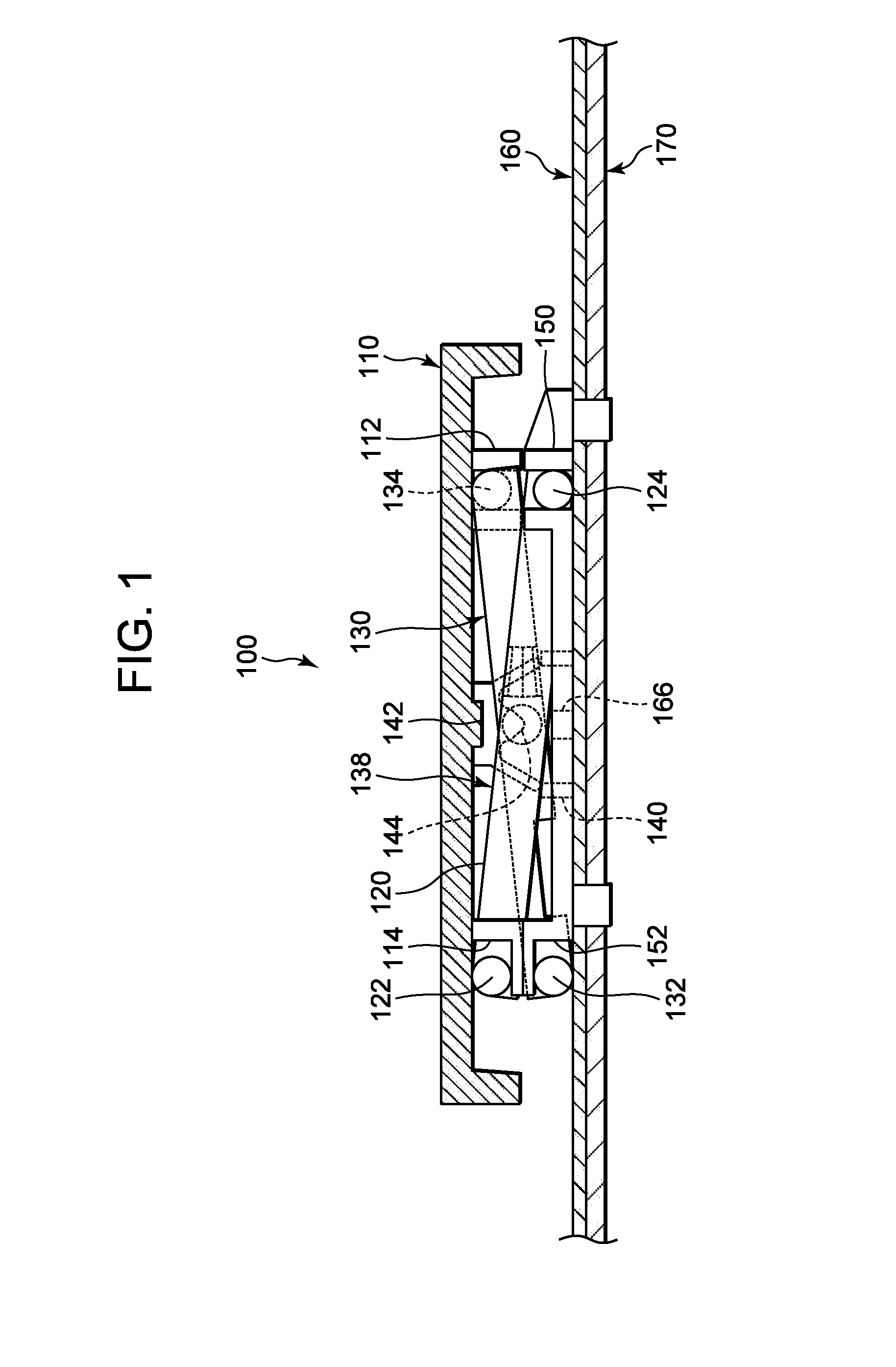 Link structure and key switch structure