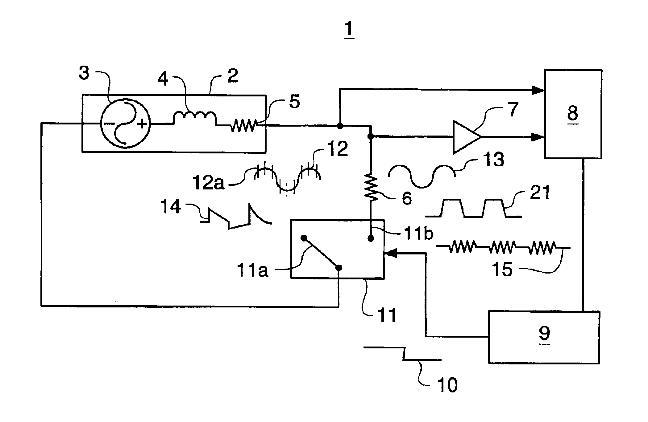 Amplification circuit for increasing variable reluctance sensor output