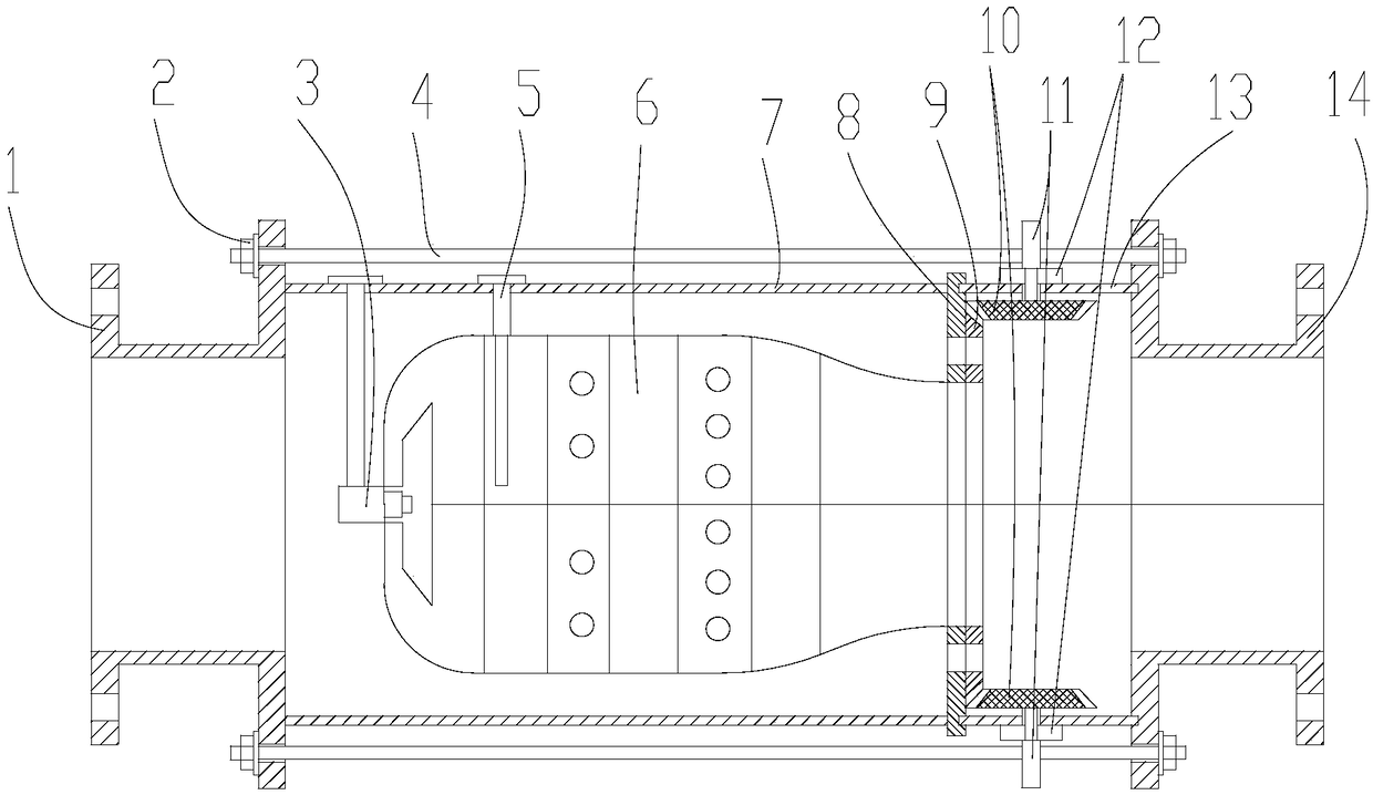 Turbosuperchager test bed combustion chamber with adjustable outlet temperature