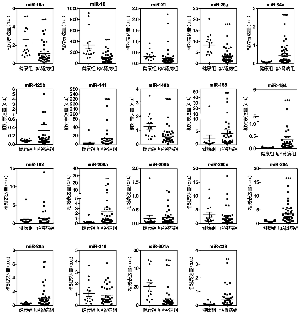 Kit for monitoring biomarker of IgA nephropathy