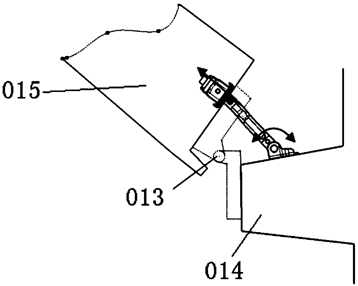 A multi-gear air pressure limit structure for automobiles