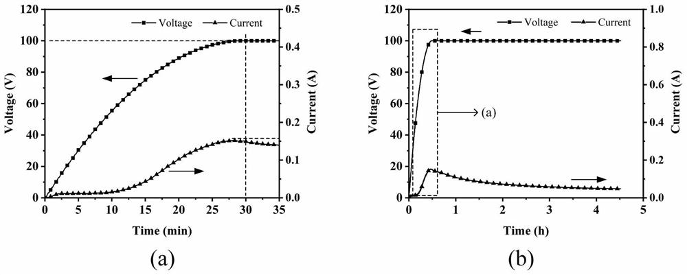 Large-hole-pitch anodized aluminum oxide film based on parabolic equation boosting and preparation method and application of large-hole-pitch anodized aluminum oxide film