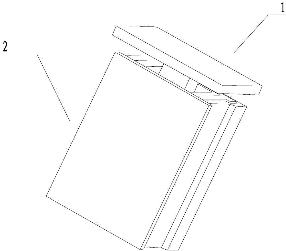 Composite energy absorption device for collision and application