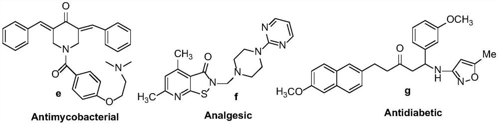 Synthetic method of a class of optically active β-amino ketones