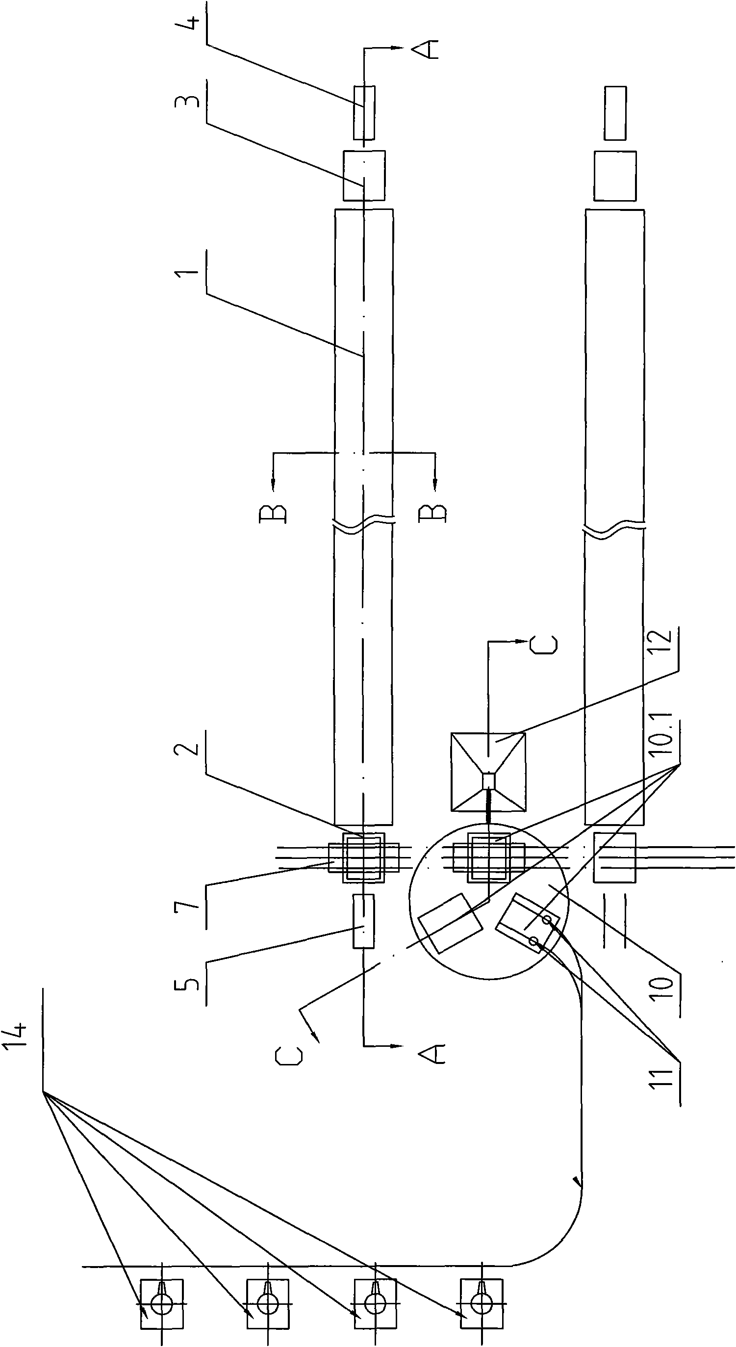 Energy-saving roasting method for investment casting shuttering