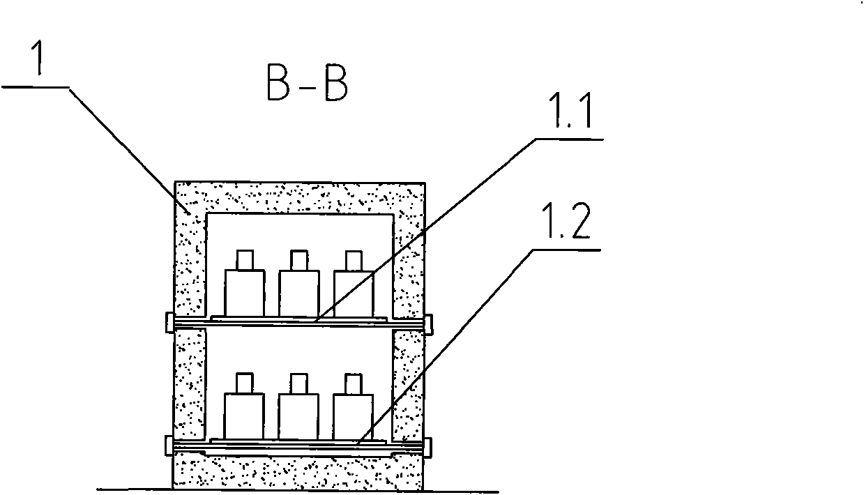 Energy-saving roasting method for investment casting shuttering