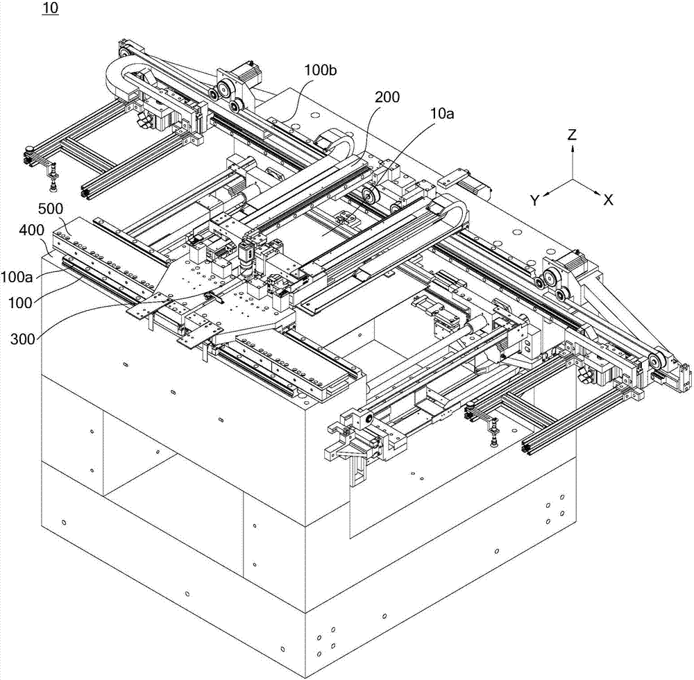 Control method of motion axis of flying probe testing machine and compensation method of positioning accuracy of motion shaft of flying probe testing machine