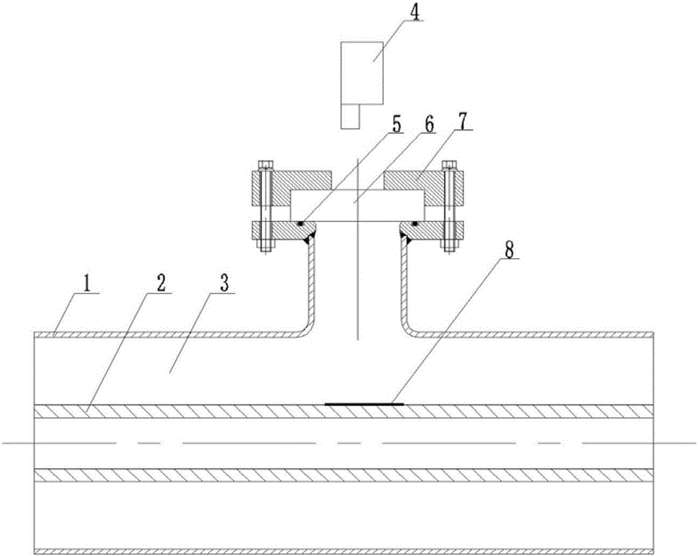 System of untouched infrared temperature measurement