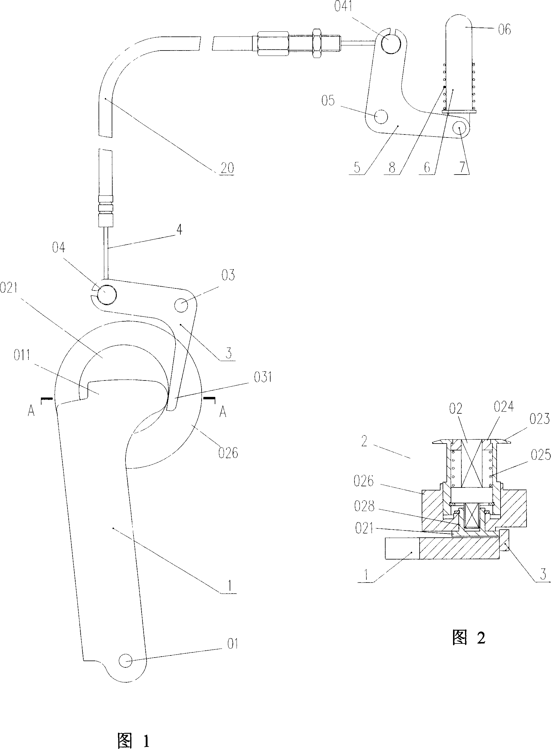 Hand-operating unlocking mechanism for sliding door