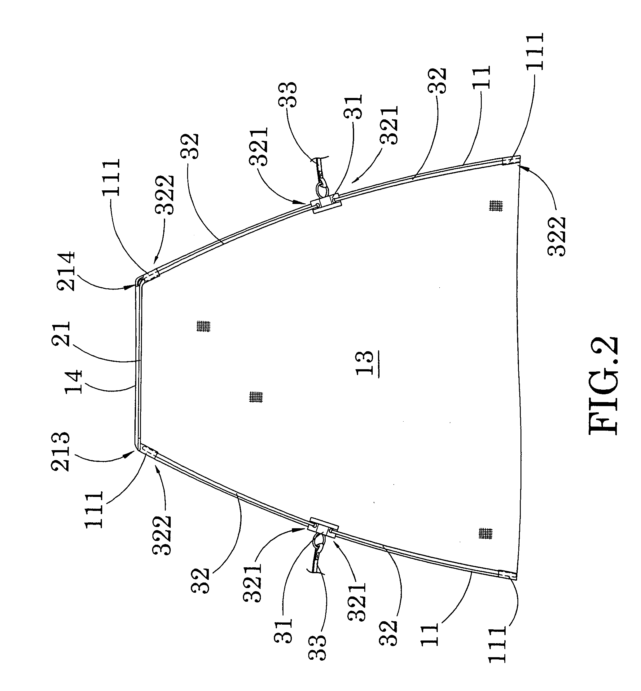 Collapsible hunting blind