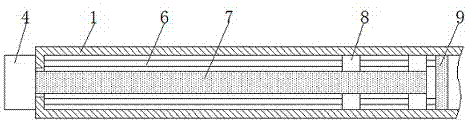 Agricultural sickle capable of adjusting length