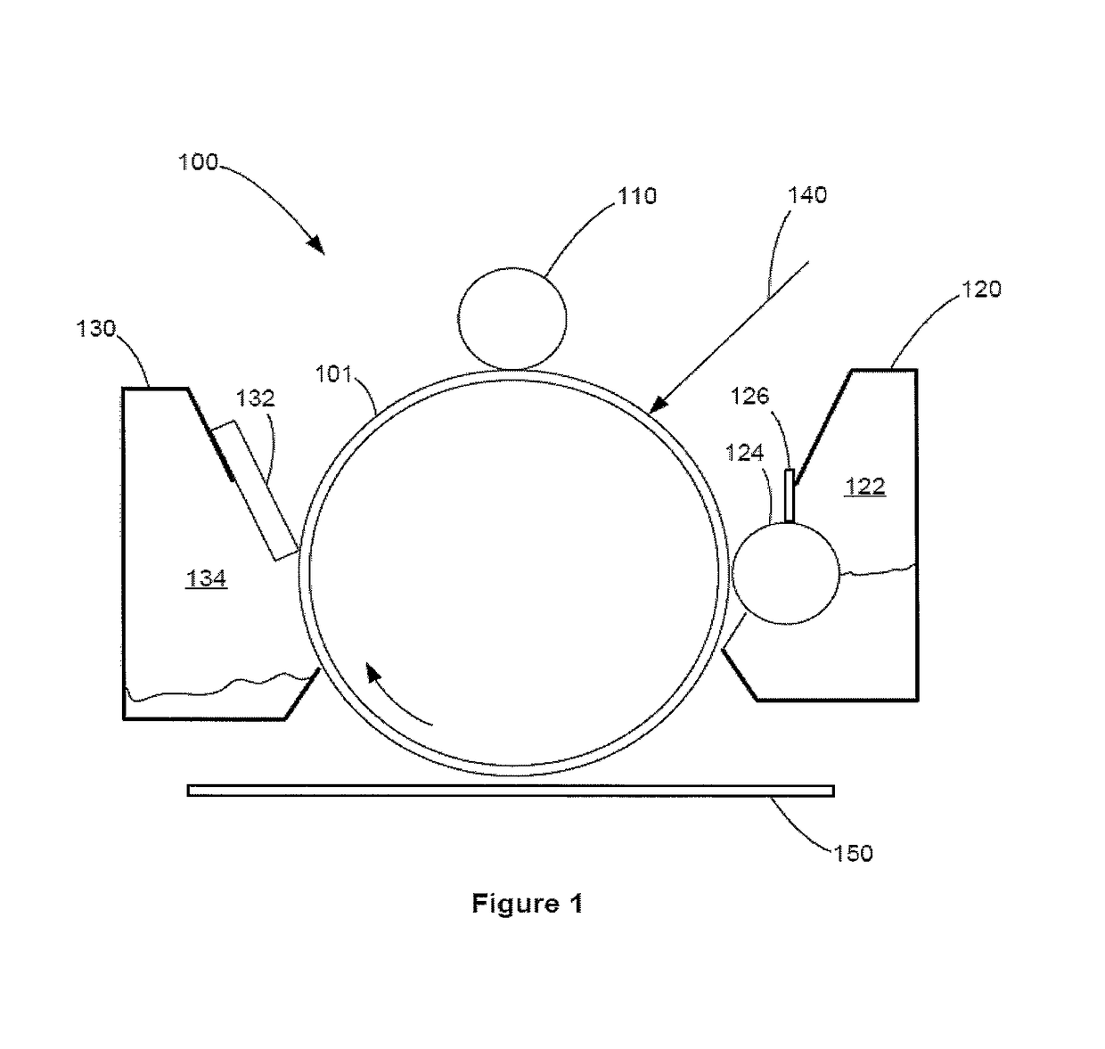 Method to make a photoconductor having an overcoat with tetrafunctional radical polymerizable charge transport molecule