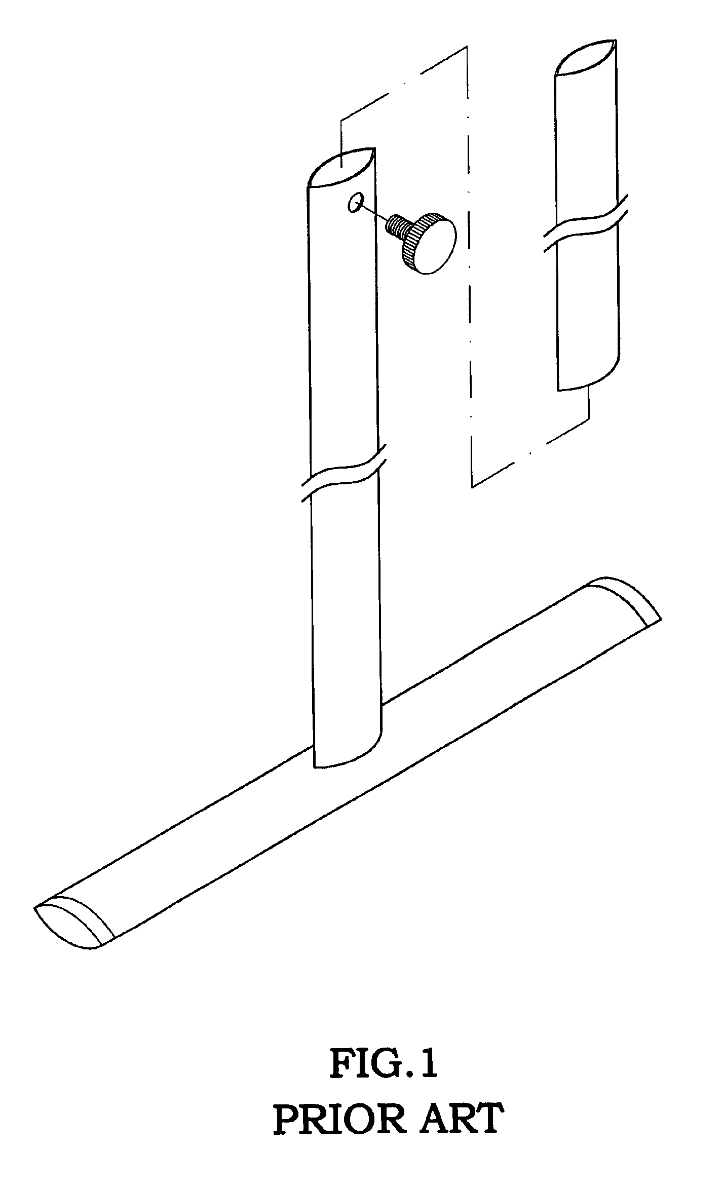 Contractible table leg structure