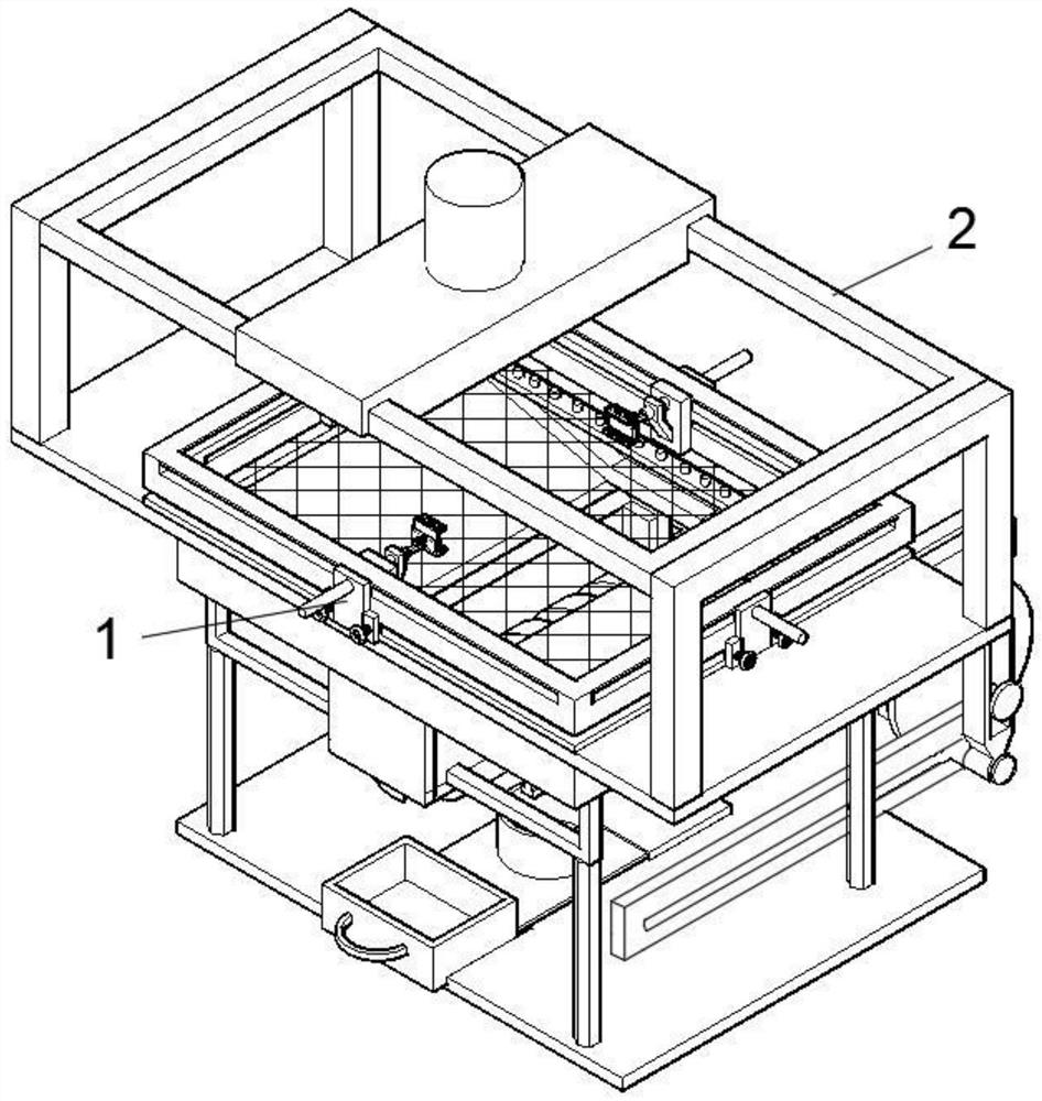 Numerical control ultrasonic drilling machine tool