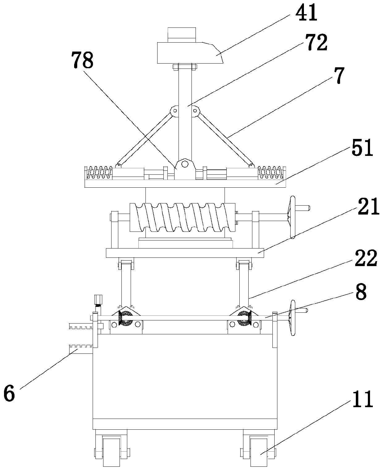 Surgery arm support capable of moving along with arms, for neurosurgery