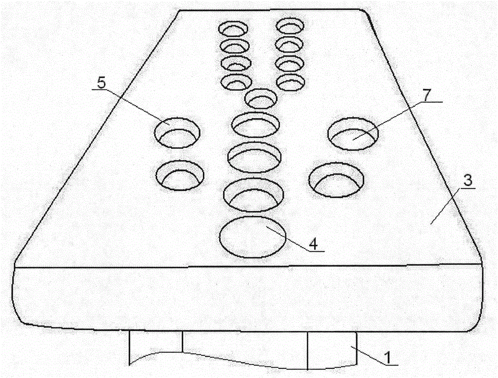 Eco-friendly energy-efficient long-acting convenient moxibustion bed for hundread acupoints