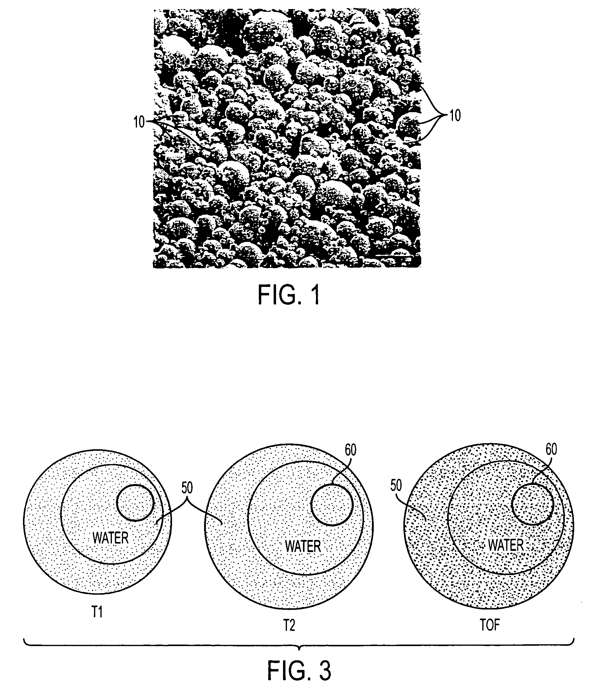 Medical devices having MRI-enhancing encapsulated fluids