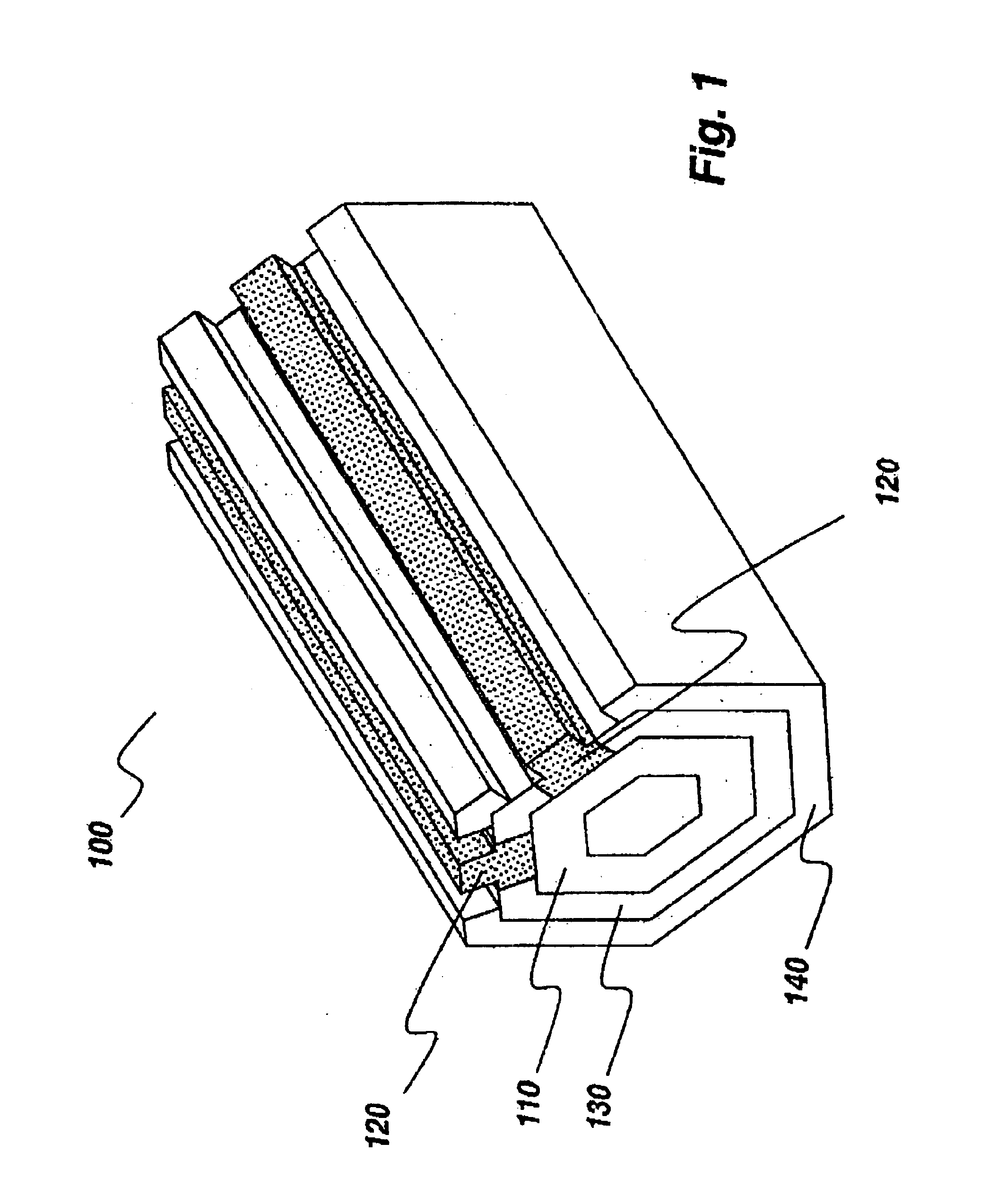 Polygonal fuel cell apparatus and method of making