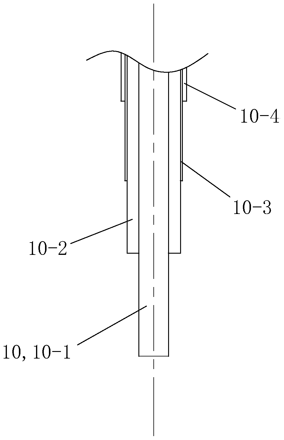 Pre-branched cable and manufacturing method thereof