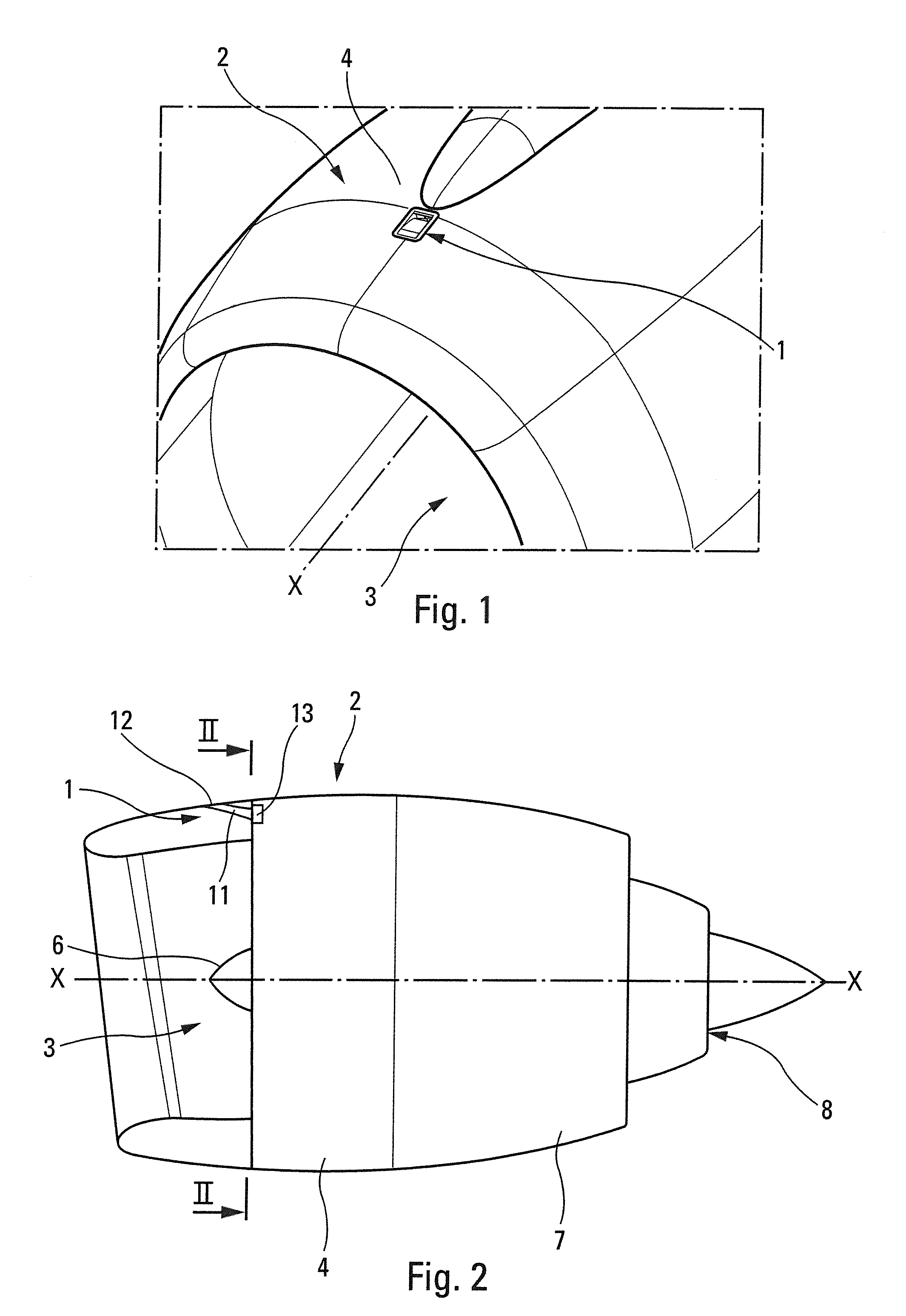 Air intake arrangement for an aircraft