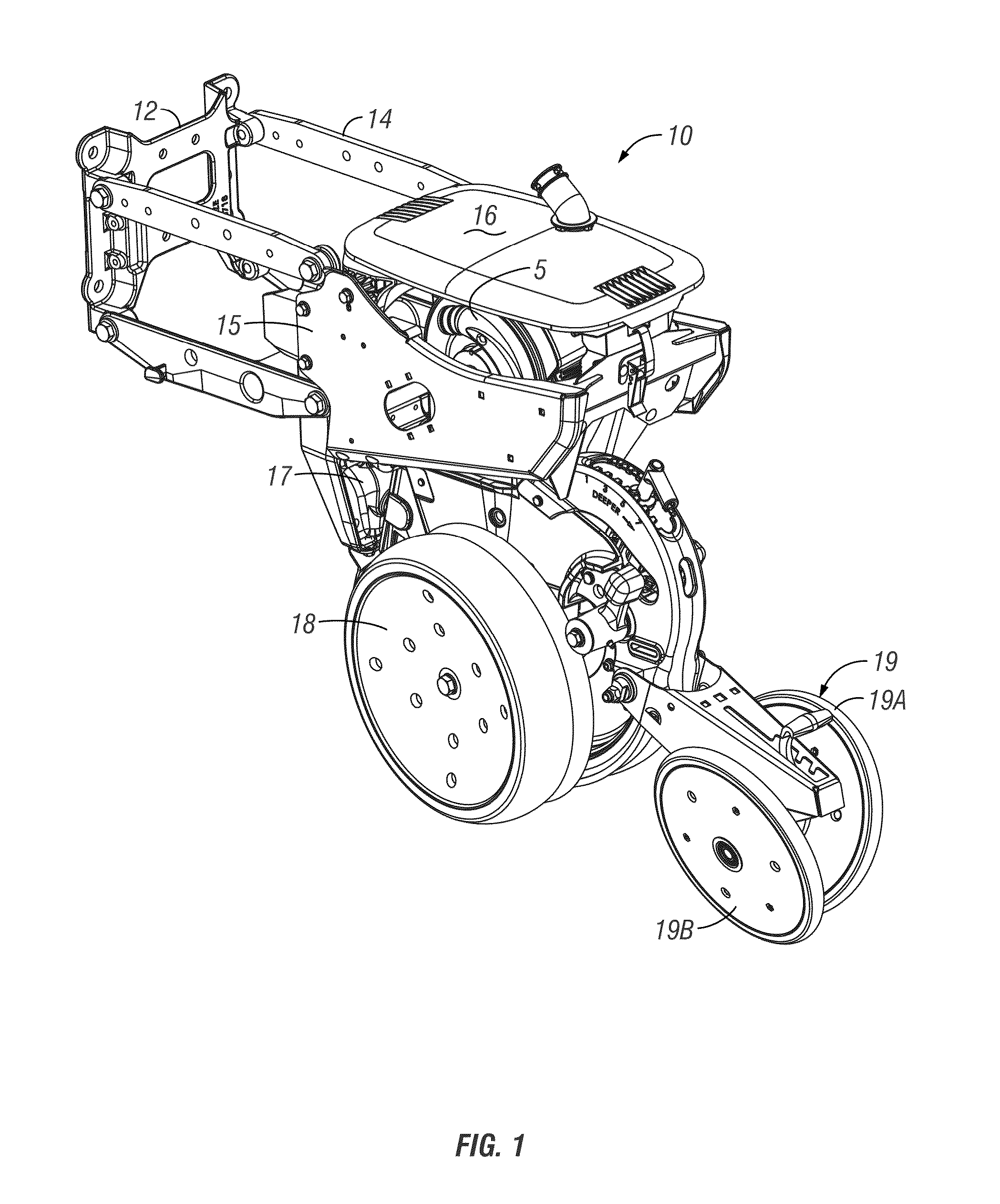 Air seed meter with adjustable singulator