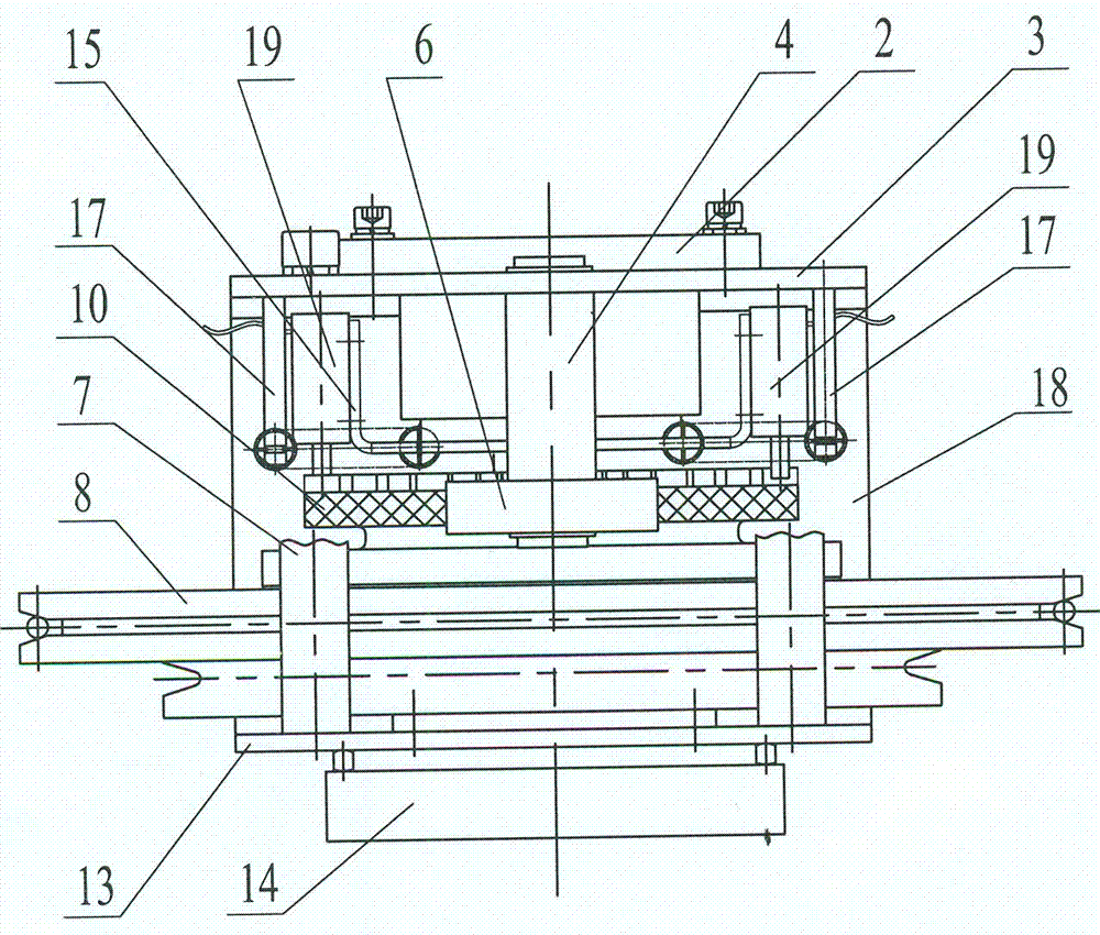 Speed limiter with electromagnet and built-in photoelectric encoder