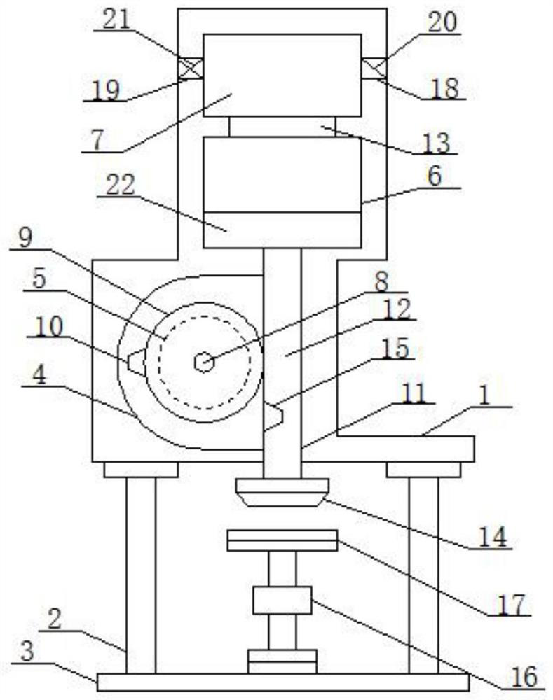 An air pressure controlled impact device for component remolding