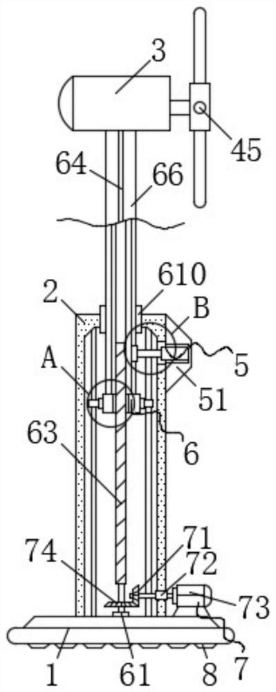 Tower convenient to maintain and based on new energy wind driven generator