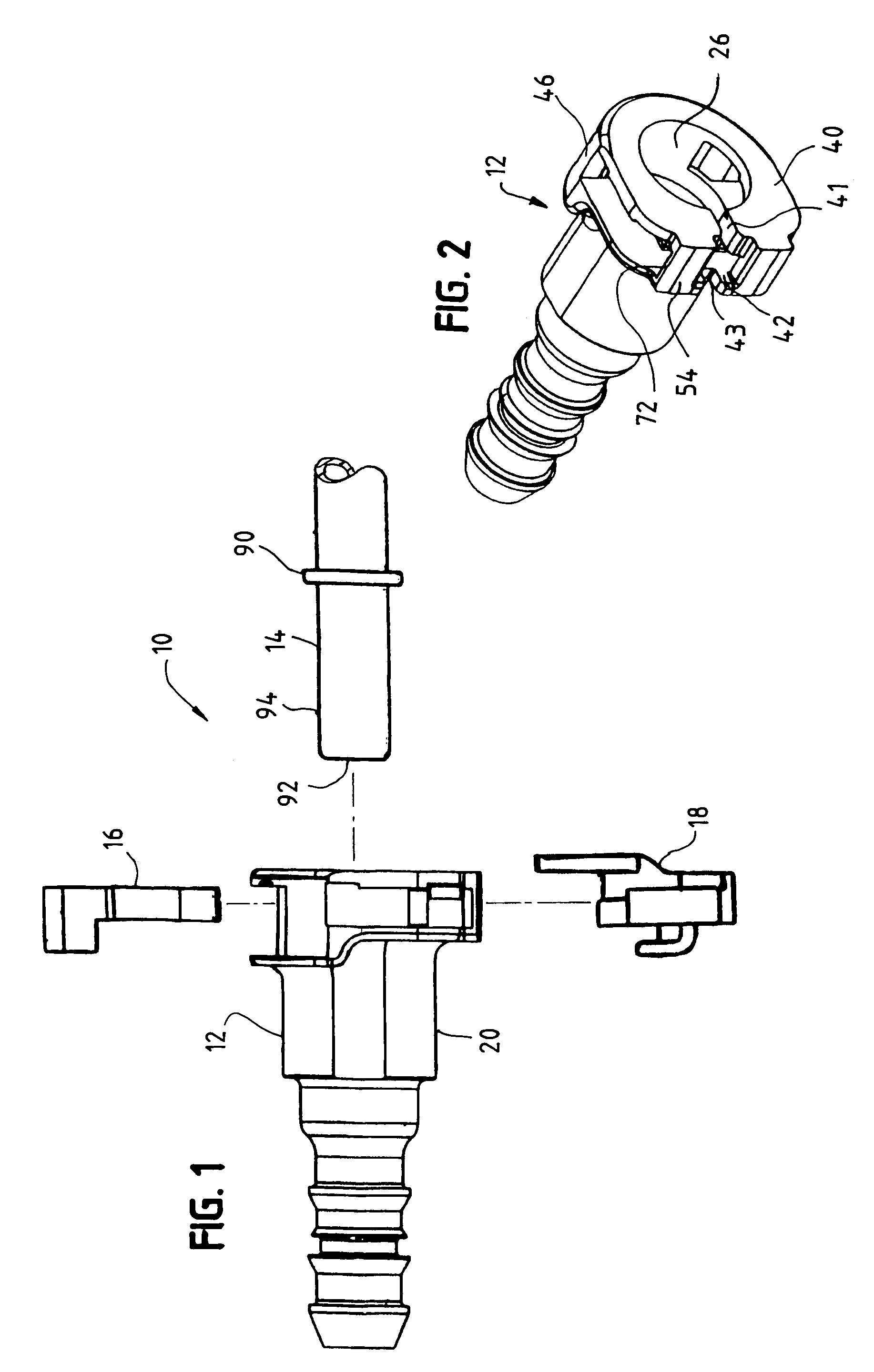 Secondary latch/verifier for a quick connector