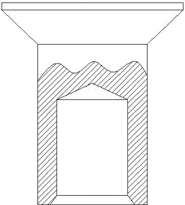 Self-punching riveting method for full tubular rivet