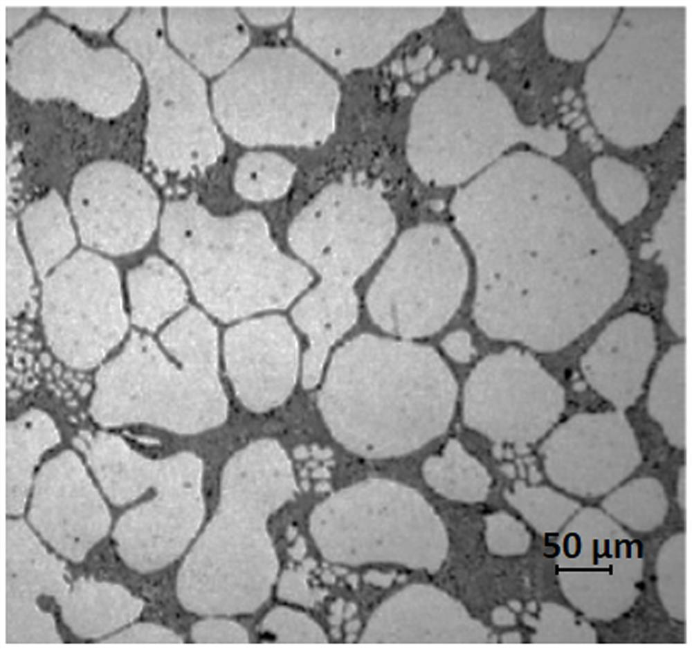 A kind of preparation method of physical metamorphic semi-solid die-casting of high thermal conductivity baking pan