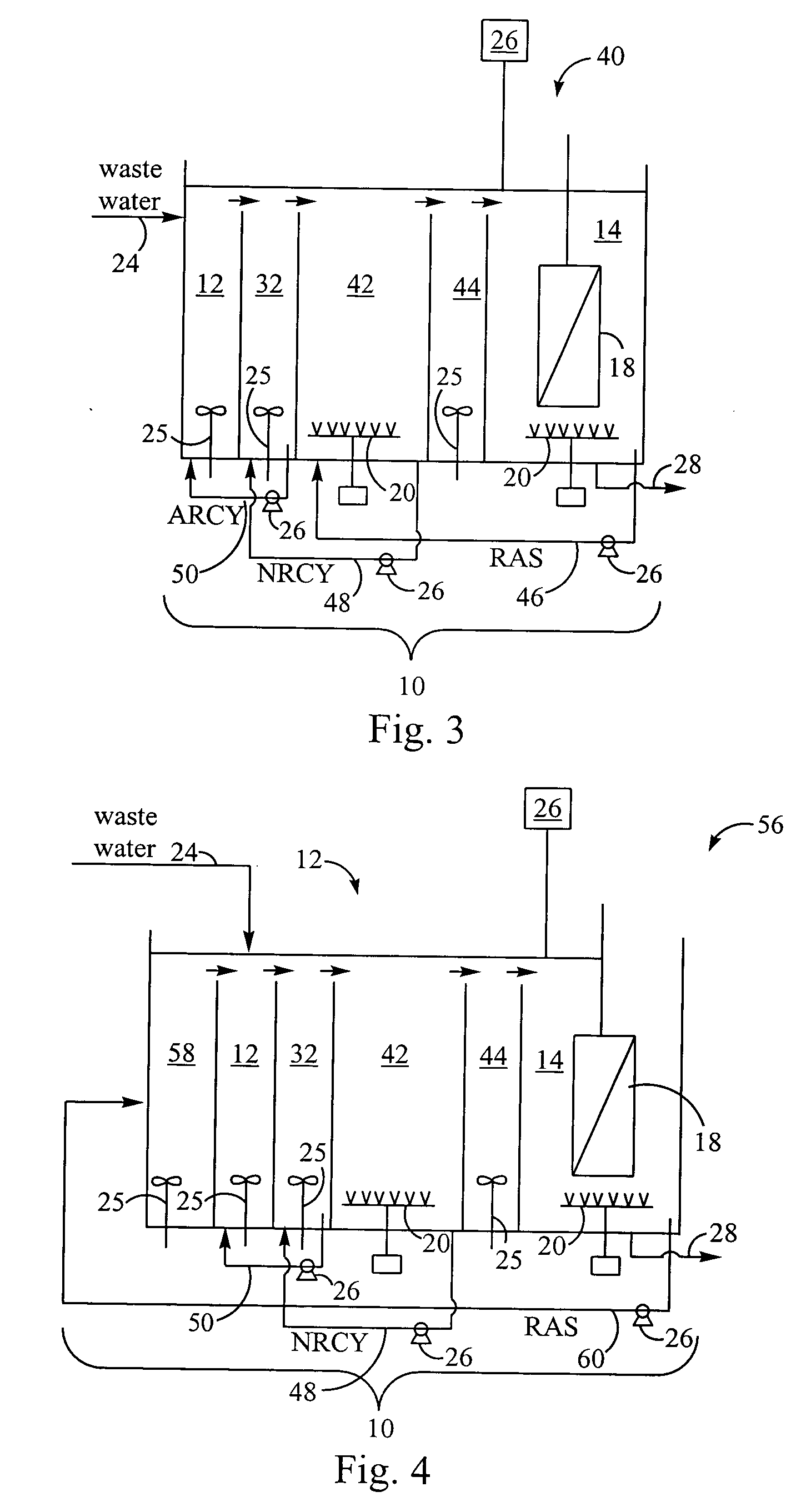 Method for treating wastewater in a membrane bioreactor to produce a low phosphorus effluent