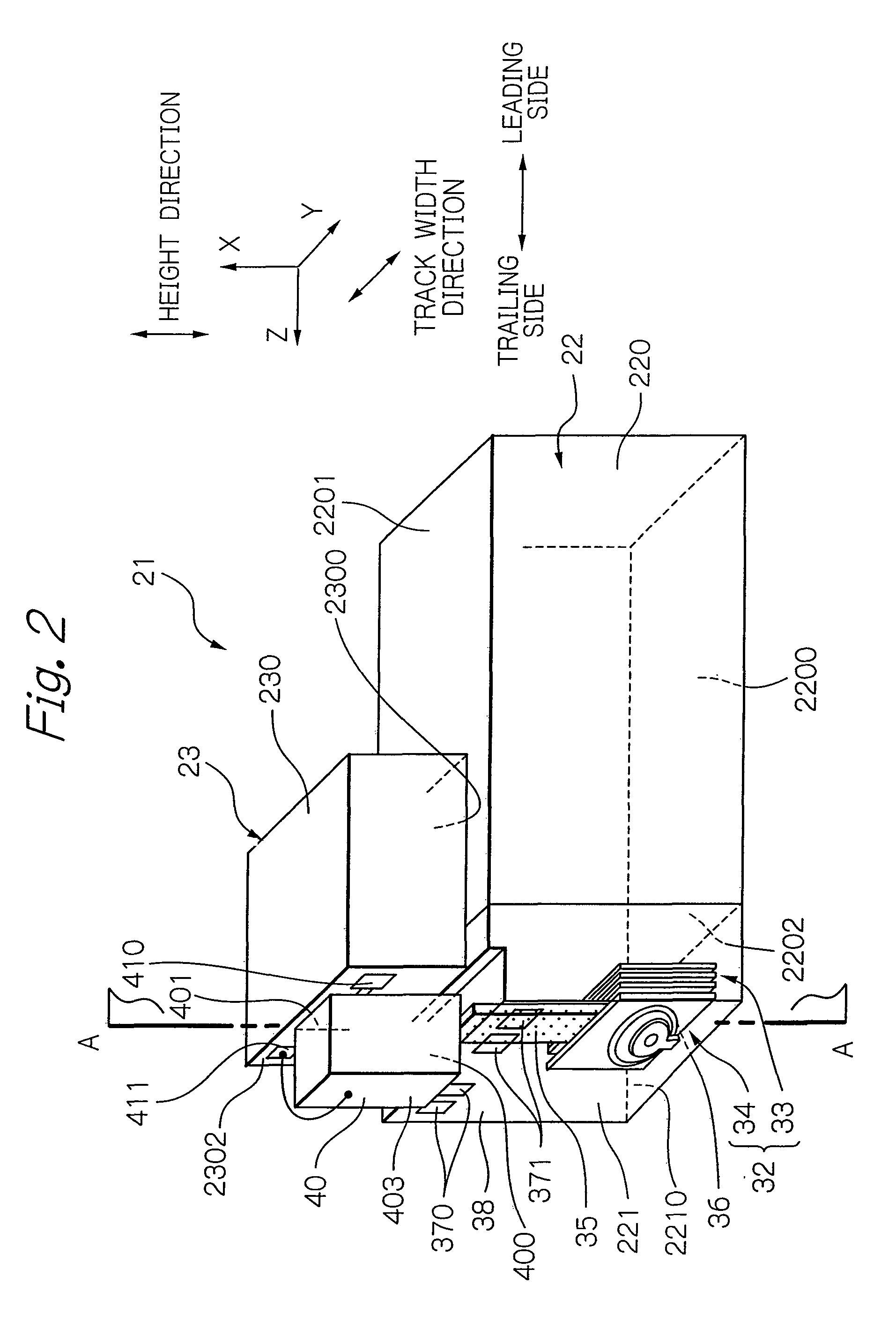 Near-field light generating element utilizing surface plasmon