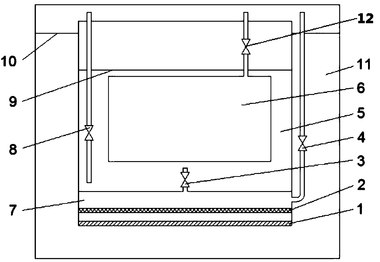 Membrane component tank with dielectrophoresis pre-filtration structure