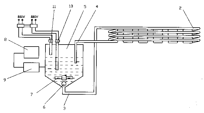 Automatic continuous production of track optical biological reactor