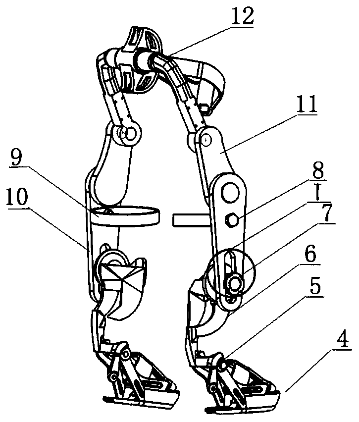 A test platform for pedestrian autonomous movement collision avoidance test