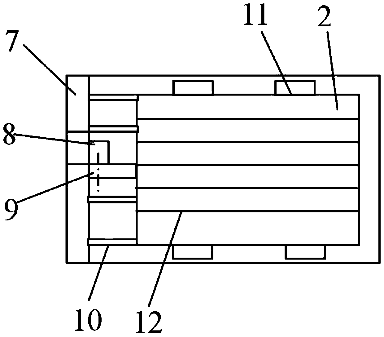 Slag discharging system applicable to power station boiler