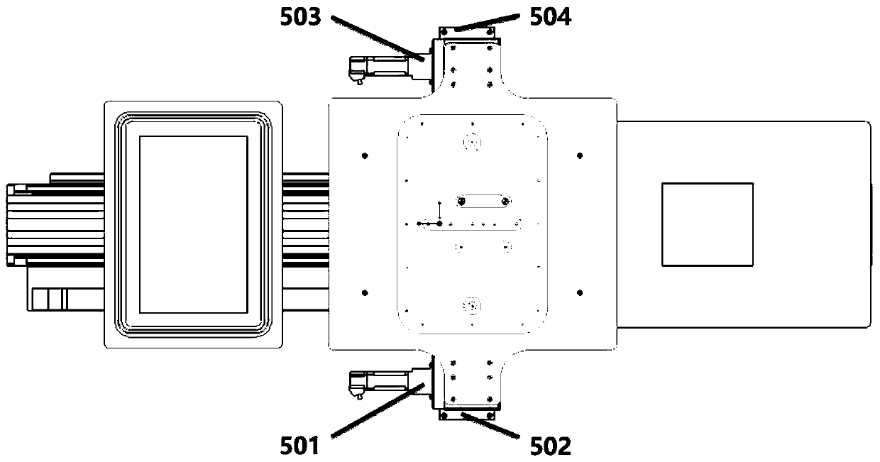 Modularized sealed device for preparing film through spatial isolation atomic layer deposition