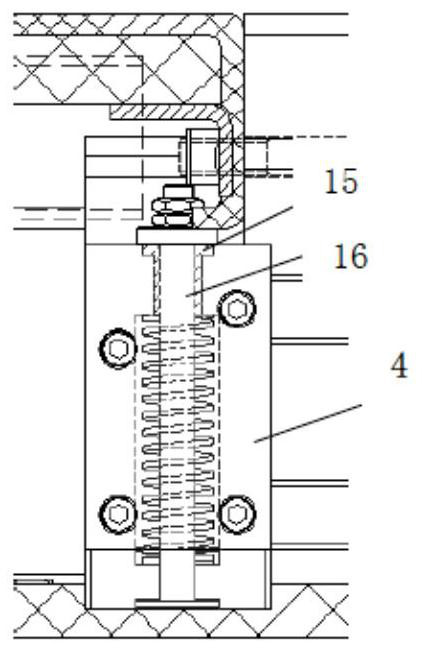 Electric skylight assembly of van vehicle