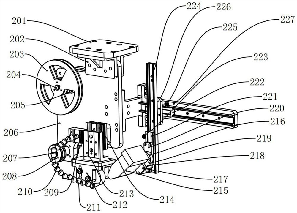 Closed-loop temperature control variable-position heat source continuous fiber composite material forming equipment