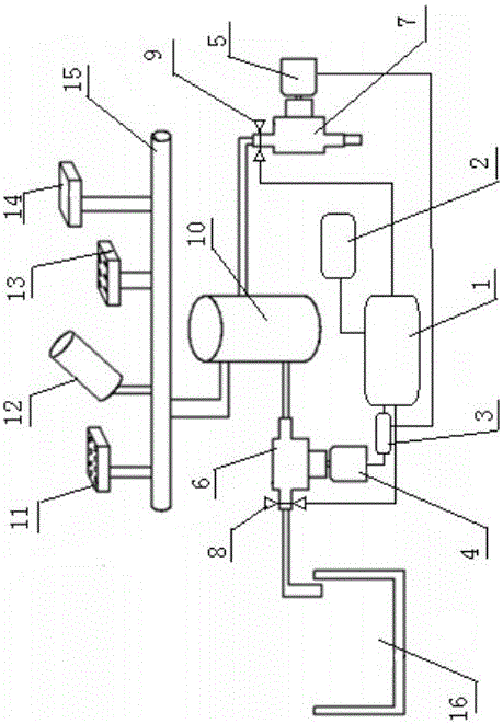 PLC-based paper pulp water absorption control system