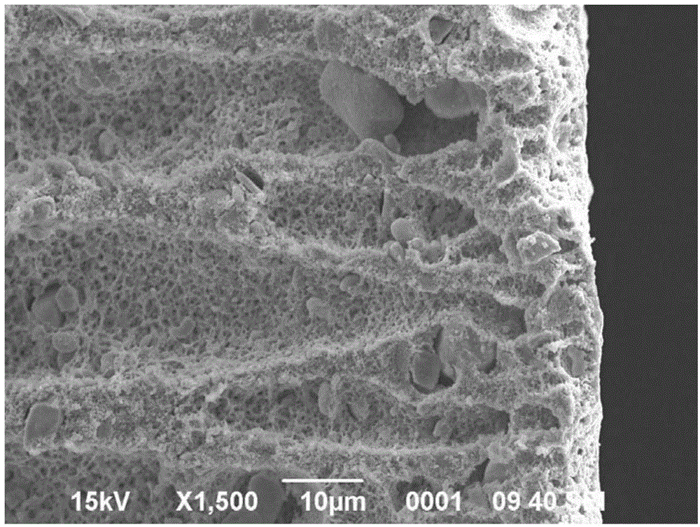 Preparation method for sintering resistant thermal barrier ceramic coating structure