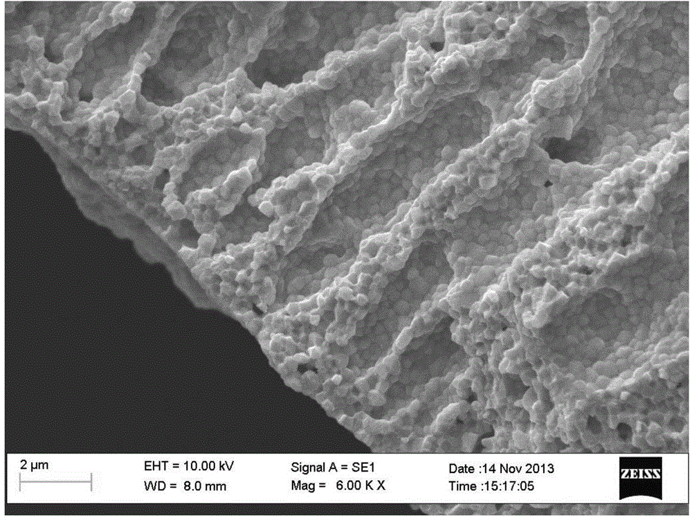 Preparation method for sintering resistant thermal barrier ceramic coating structure