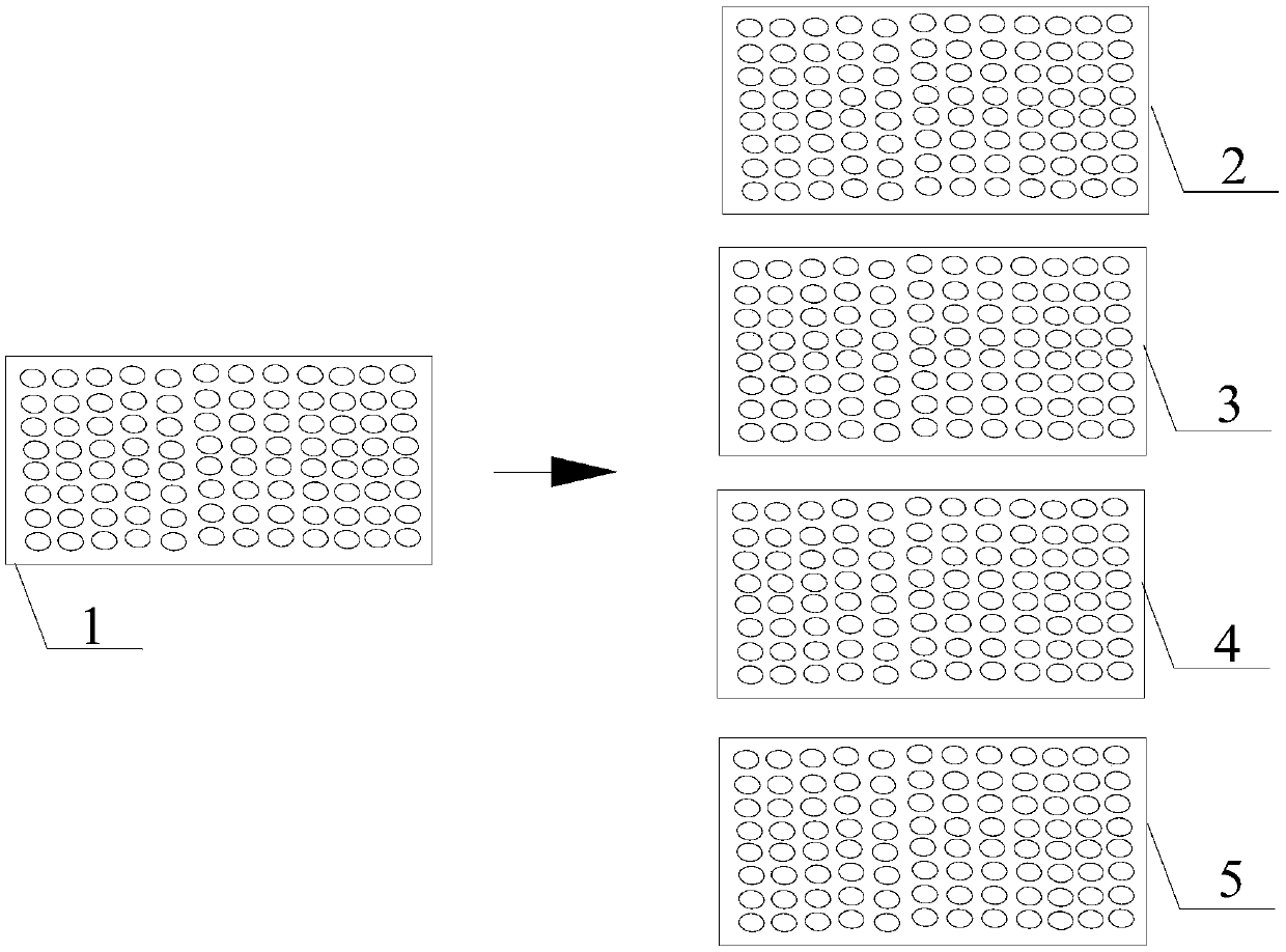 Combined rapid detection method for various avian antibodies