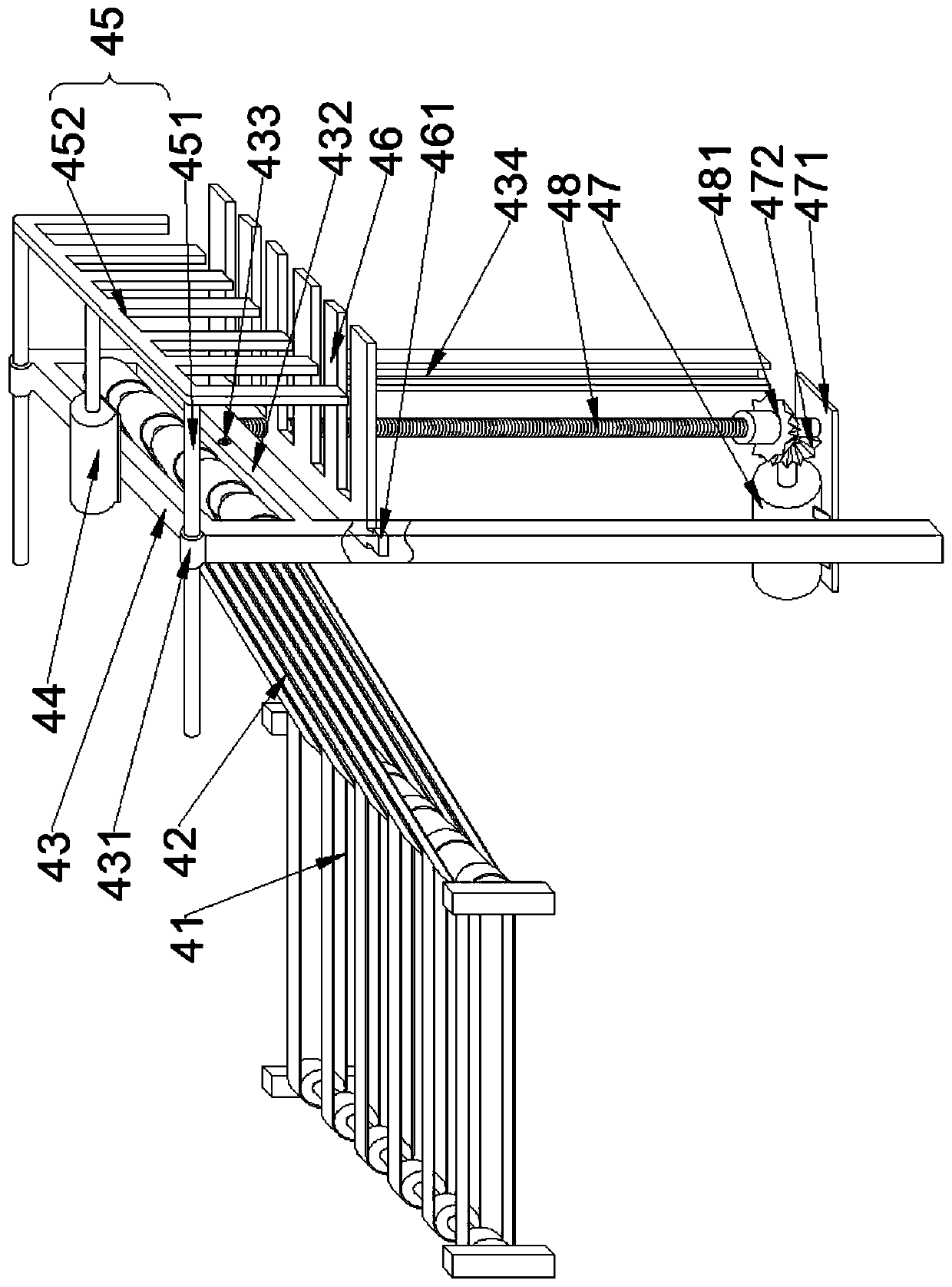 Automatic feeding and discharging die cutting machine