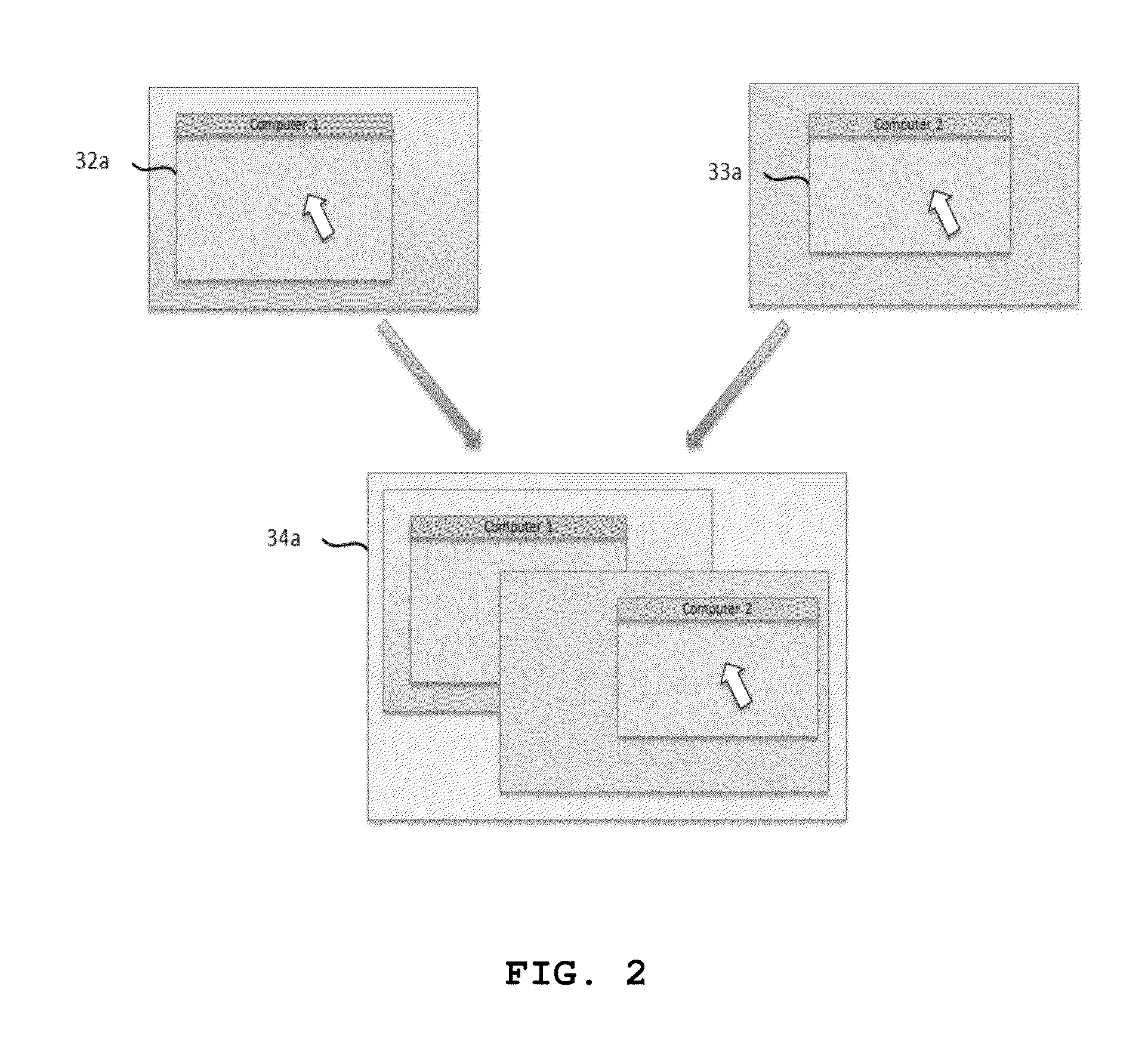 Method of controlling physically separated network computers in one monitor and security system using the same.